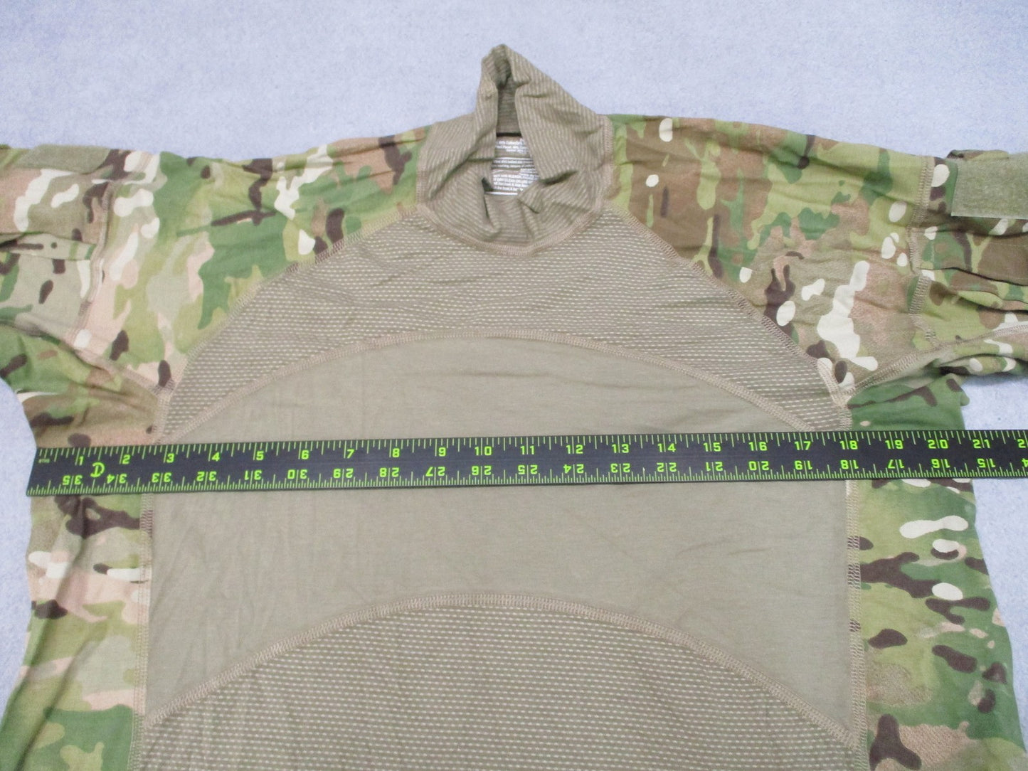 USGI Army Combat Shirt Flame Resistant MultiCam Size Large Tactical Uniform