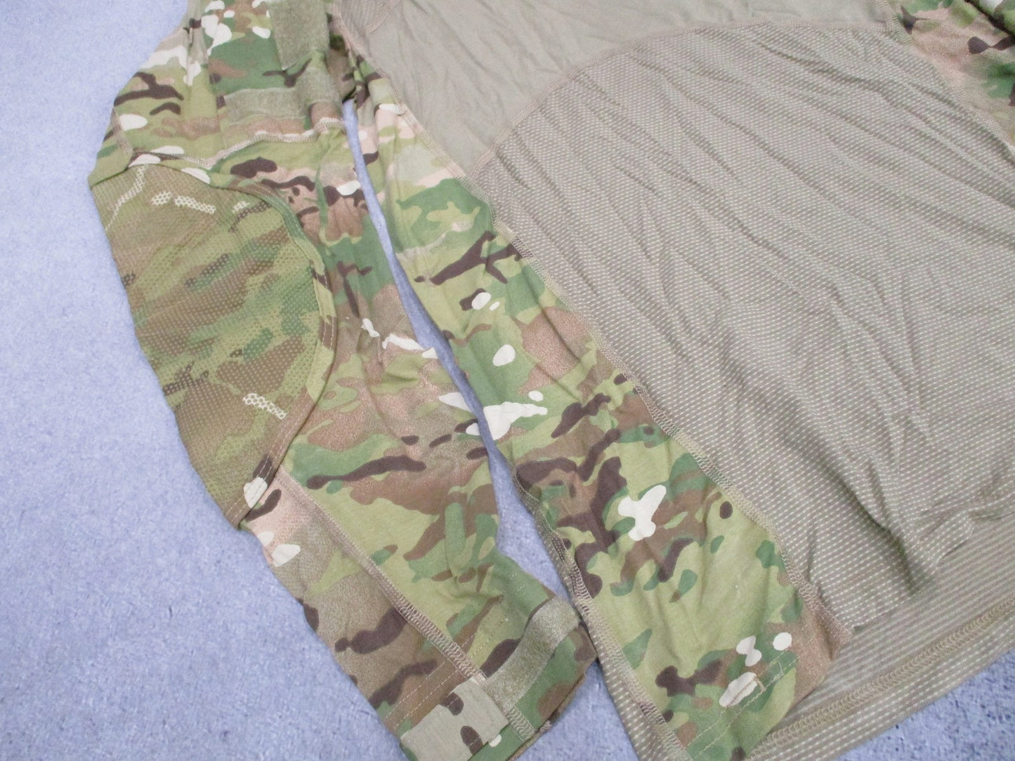 USGI Army Combat Shirt Flame Resistant MultiCam Size Large Tactical Uniform