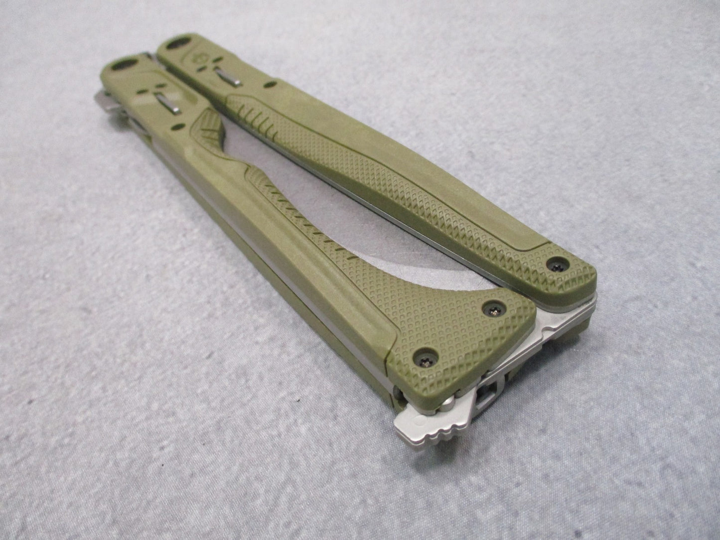 Gerber DoubleDown Folding Machete OD Green 420HC w/ Sheath Box USA