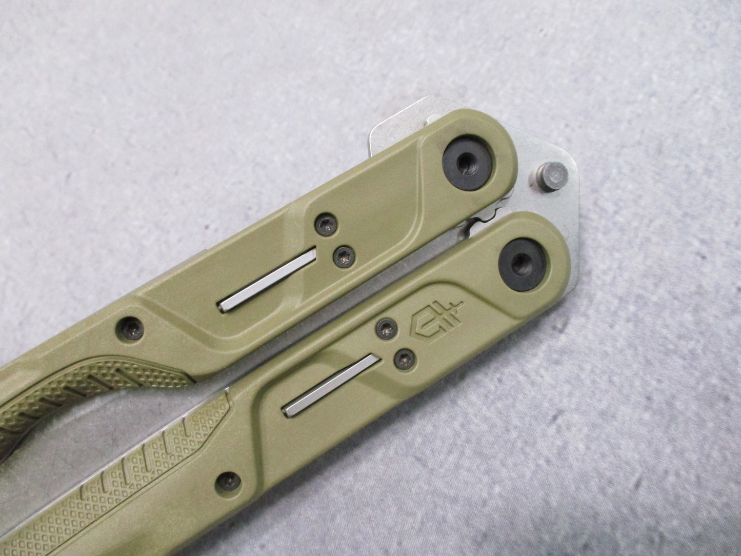 Gerber DoubleDown Folding Machete OD Green 420HC w/ Sheath Box USA