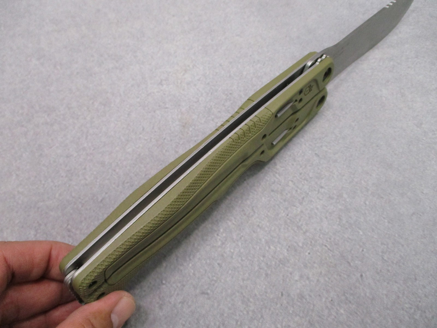 Gerber DoubleDown Folding Machete OD Green 420HC w/ Sheath Box USA