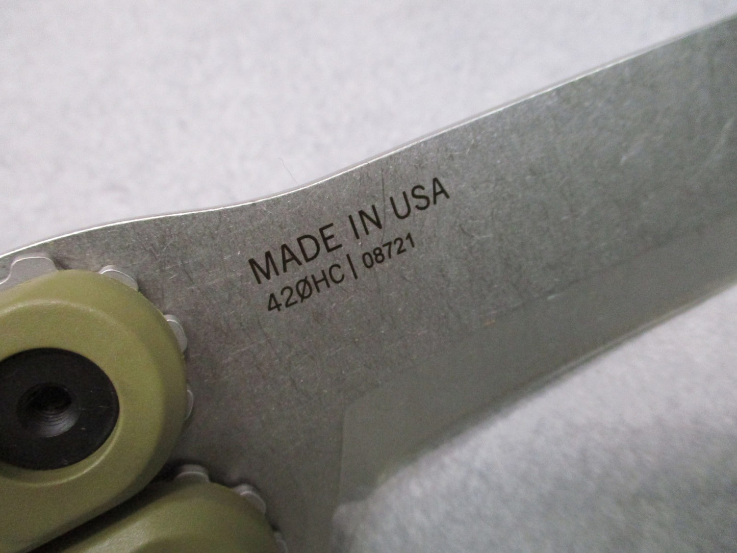 Gerber DoubleDown Folding Machete OD Green 420HC w/ Sheath Box USA