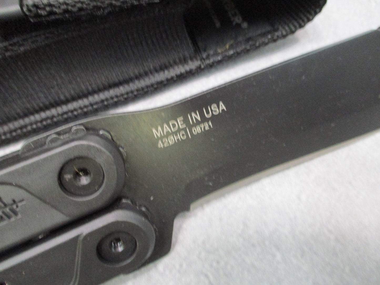 Gerber DoubleDown Folding Machete 420HC Black w/ Sheath Box USA Made