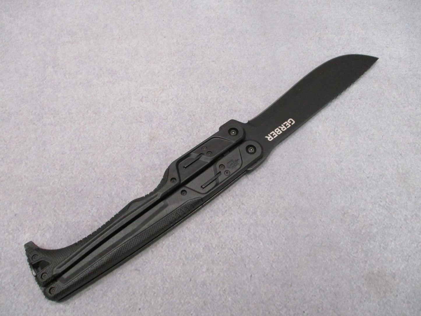 Gerber DoubleDown Folding Machete 420HC Black w/ Sheath Box USA Made
