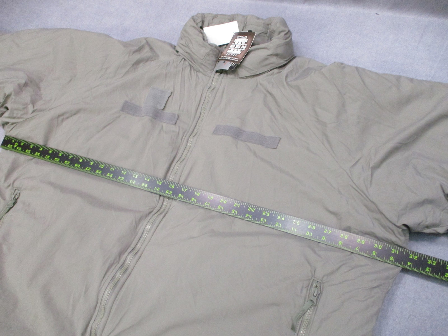 US Army ECWCS Gen III Level 7 Extreme Cold Weather Parka Urban Grey XXL-Long New