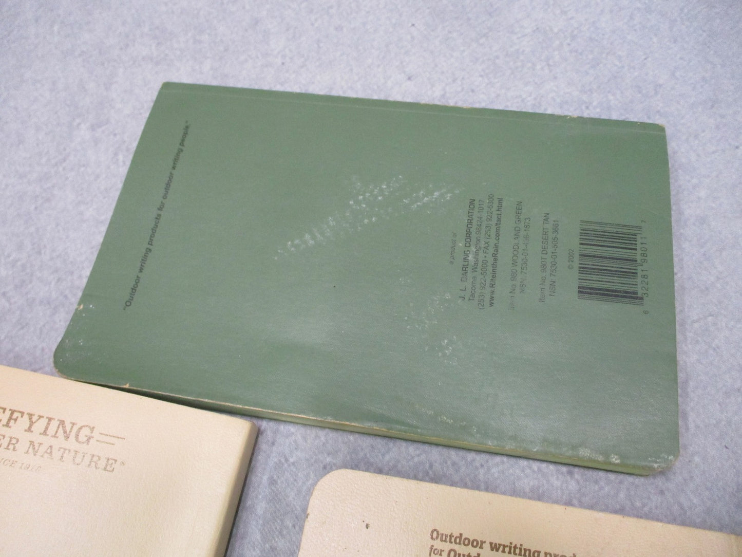 3x Rite in the Rain Tactical Field Books 980T & 980 All-Weather Notebook Pad