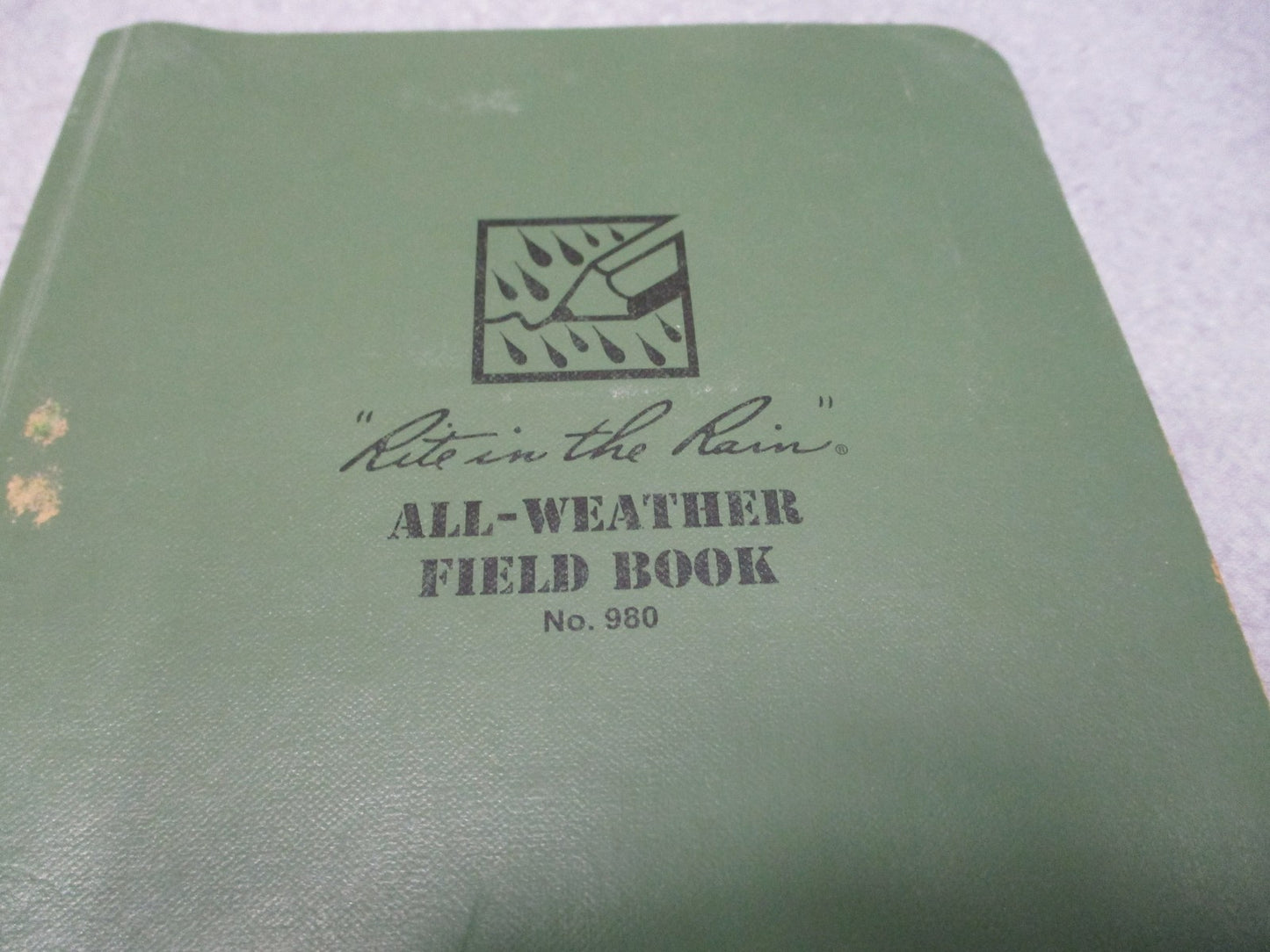 3x Rite in the Rain Tactical Field Books 980T & 980 All-Weather Notebook Pad
