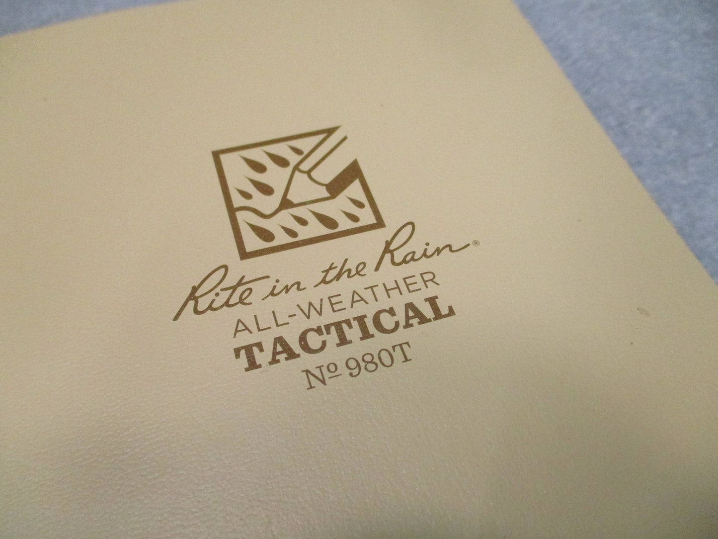 3x Rite in the Rain Tactical Field Books 980T & 980 All-Weather Notebook Pad