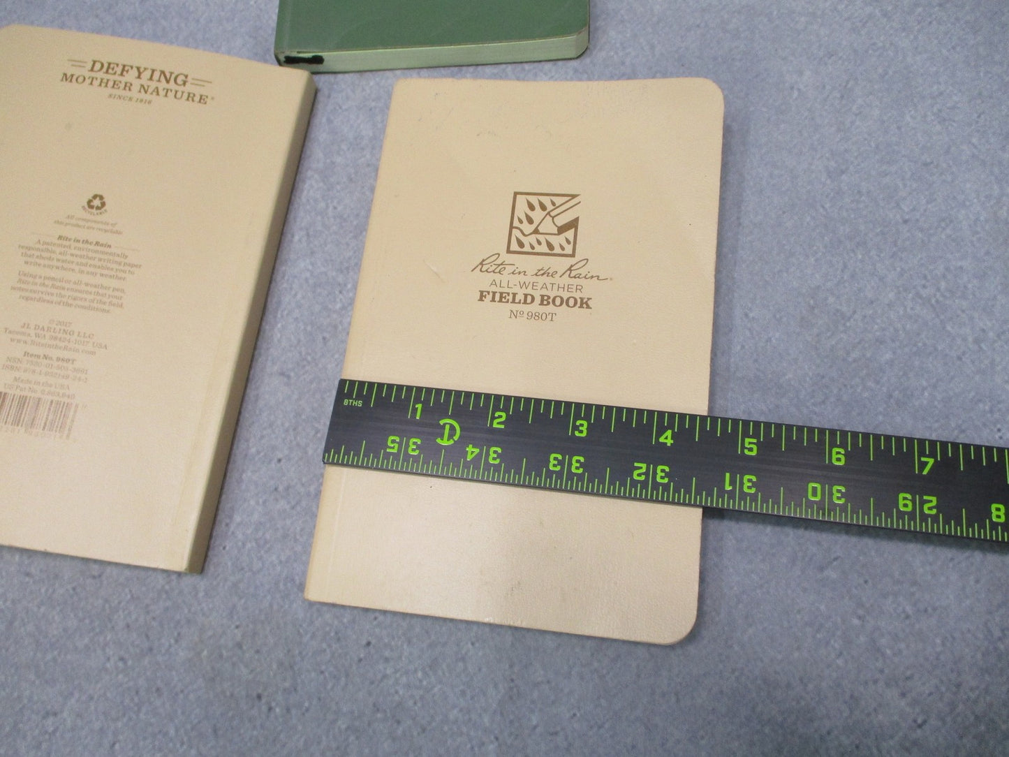 3x Rite in the Rain Tactical Field Books 980T & 980 All-Weather Notebook Pad