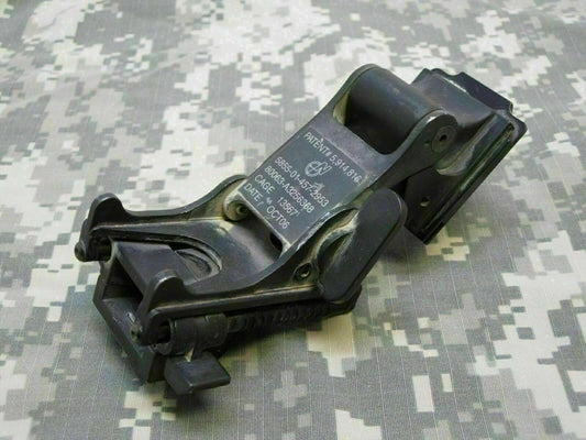 BLACK NOROTOS RHINO NVG HELMET MOUNT PVS 7/14 DROP LEVER A3256368 NIGHT VISION