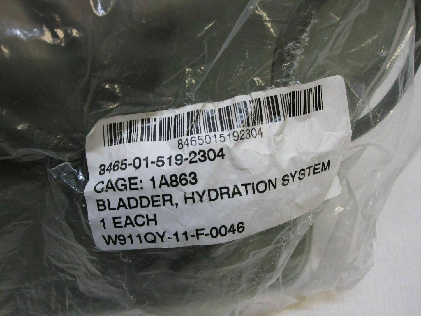 ARMY HYDRATION SYSTEM WATER BLADDER 100 oz RESERVOIR MOLLE II CAMELBAK PACK 3L
