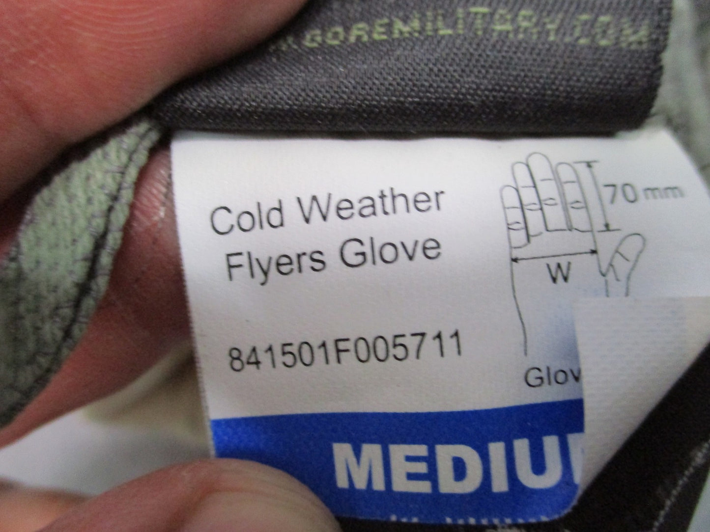 USGI Military Cold Weather Flyers Gloves Gore-Tex CWF Flight Gloves Army Issue