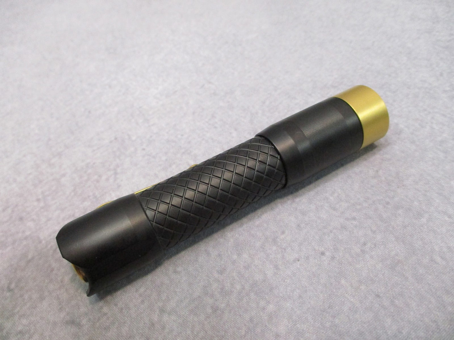 MecArmy PS14 Titanium EDC Flashlight Black Gold 1200 Lumens Rechargeable EDC