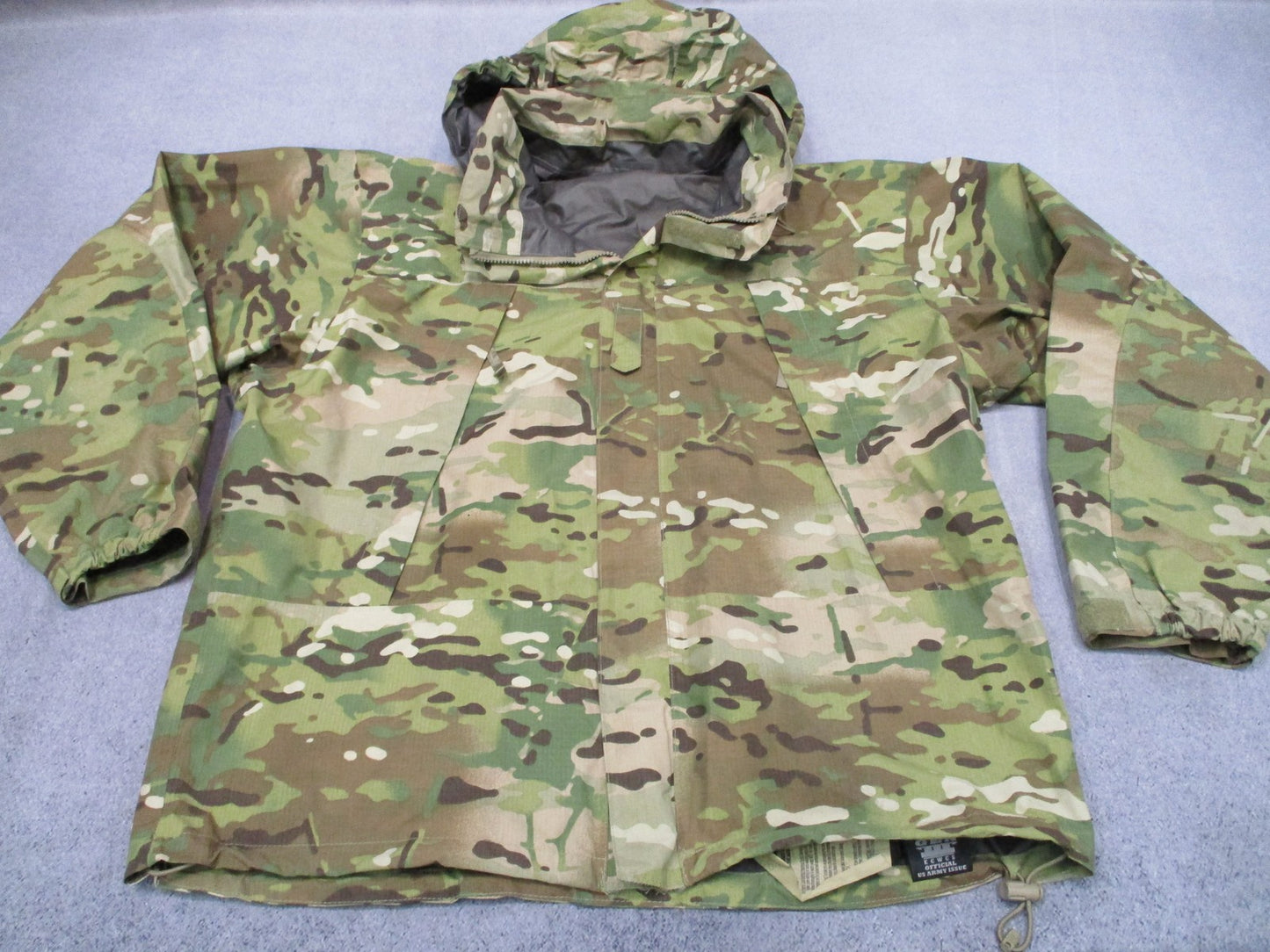 USED ARMY MULTICAM LEVEL 6 GORE-TEX JACKET MEDIUM/REGULAR COLD/WET WEATHER OCP