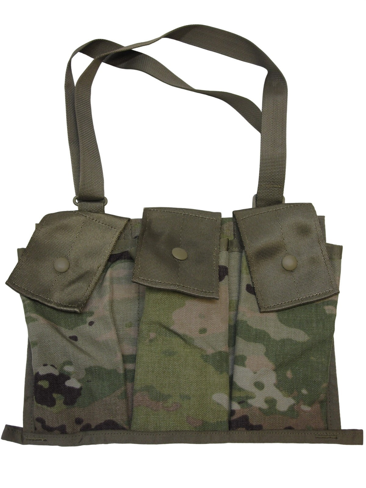 USGI ARMY OCP SCORPION 6 MAGAZINE POUCH 30 ROUND BANDOLEER MAG HOLDER 5.56/.223