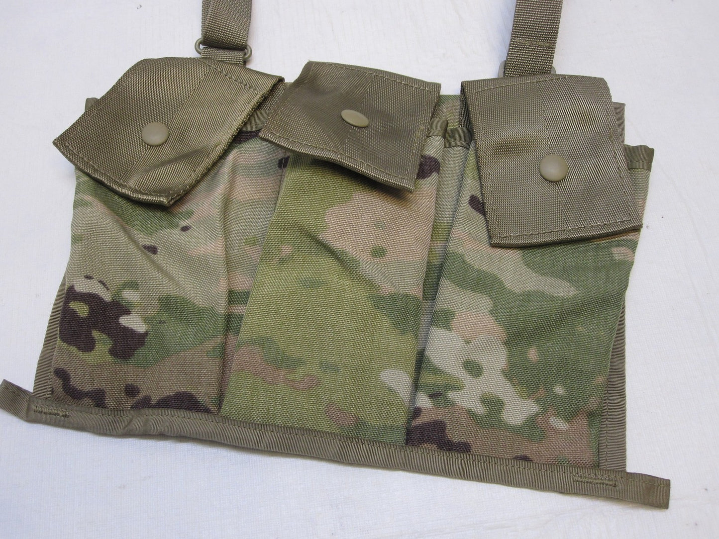 USGI ARMY OCP SCORPION 6 MAGAZINE POUCH 30 ROUND BANDOLEER MAG HOLDER 5.56/.223