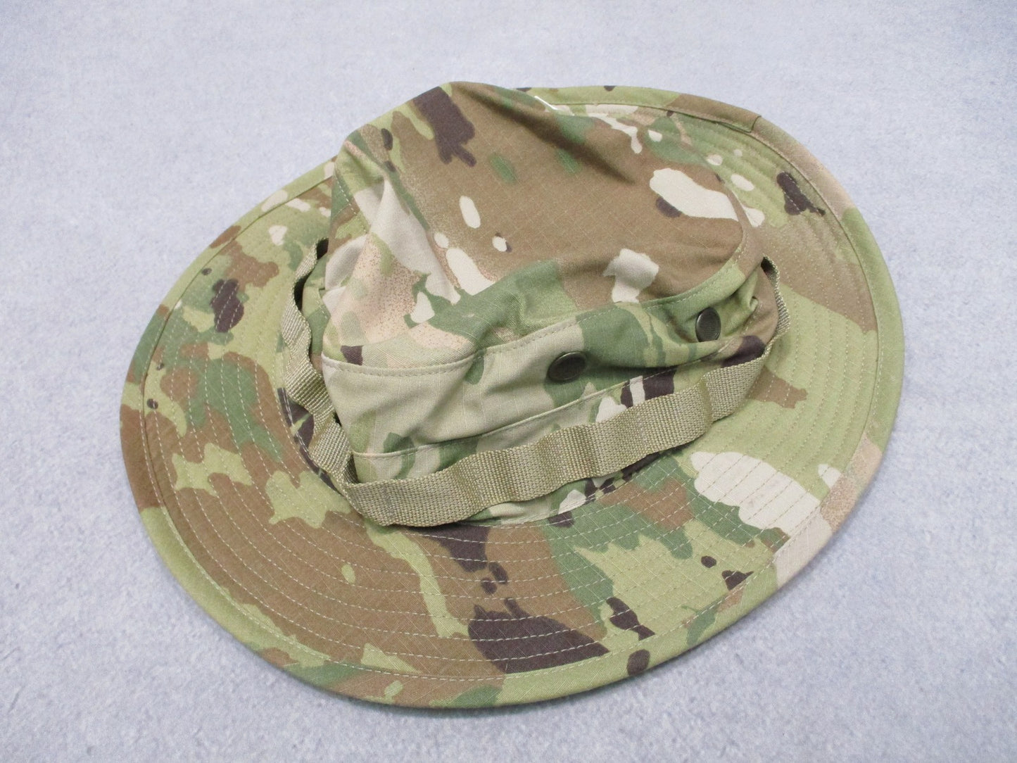 US Army Scorpion OCP Boonie Hat Hot Weather Size 7 1/2 NSN 8415-01-641-8267