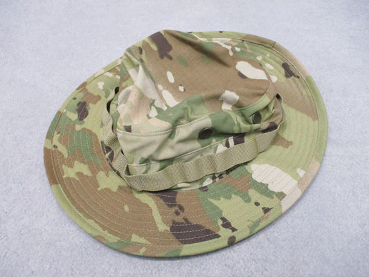 US Army Scorpion OCP Boonie Hat Hot Weather Size 7 1/2 NSN 8415-01-641-8267