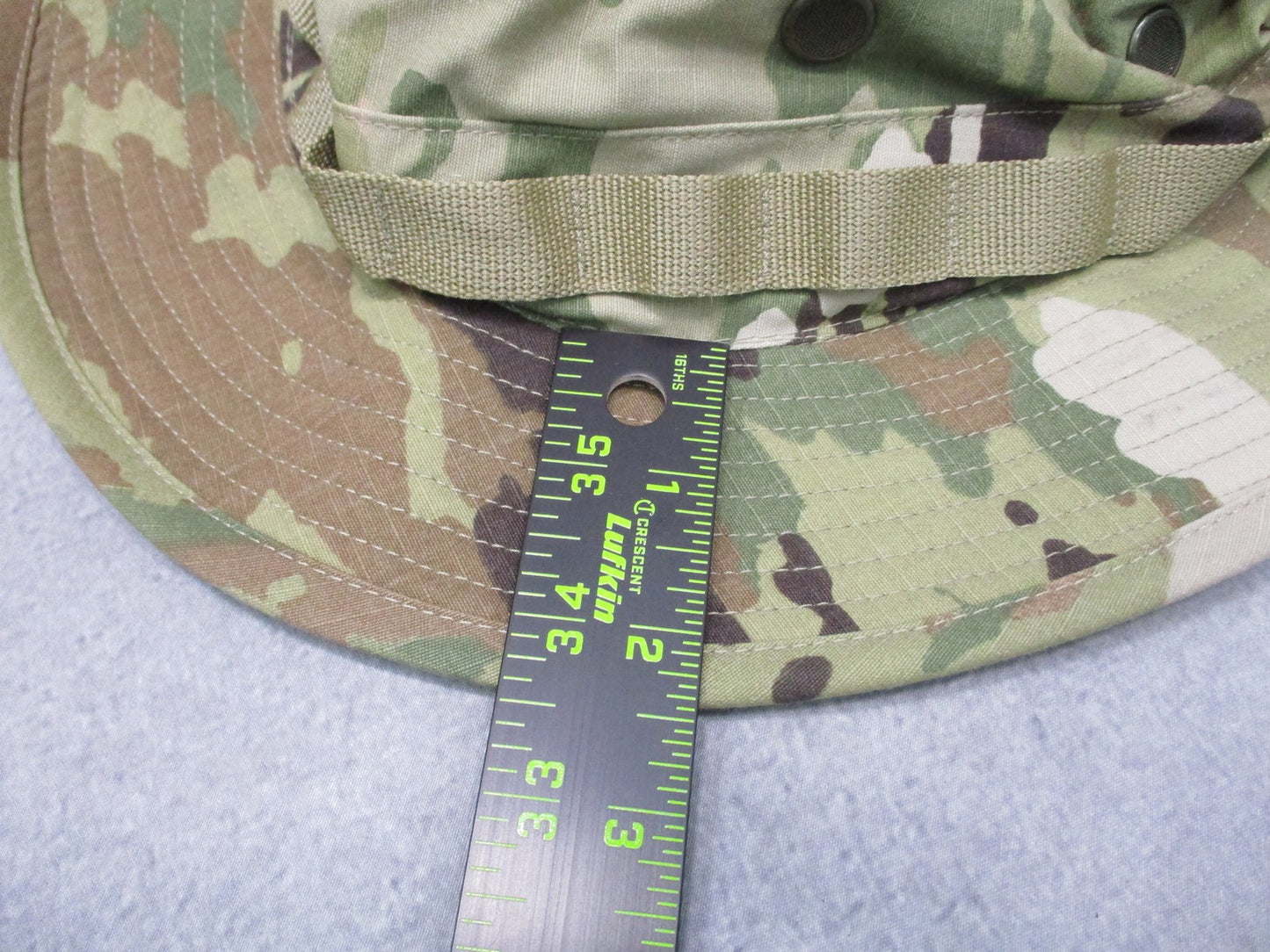 US Army Scorpion OCP Boonie Hat Hot Weather Size 7 1/2 NSN 8415-01-641-8267