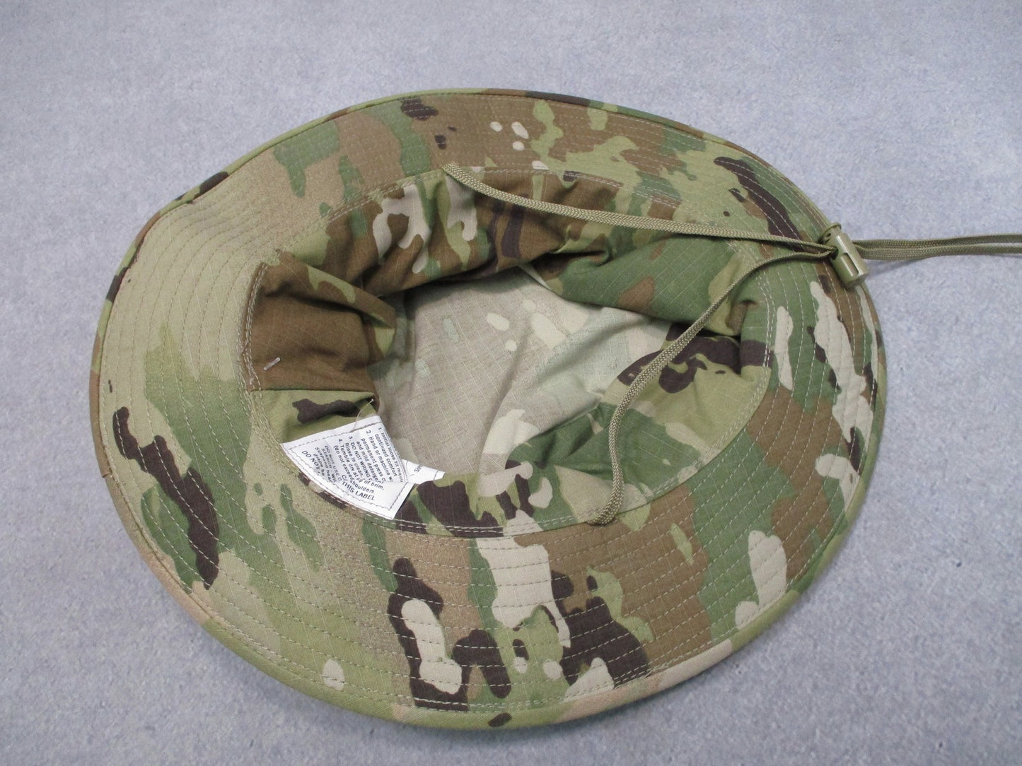 US Army Scorpion OCP Boonie Hat Hot Weather Size 7 1/2 NSN 8415-01-641-8267