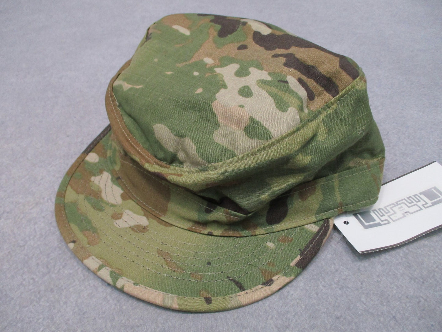 US Army Bernard Cap Company Patrol Cap OCP Camo Military Hat Size 7 1/2 New