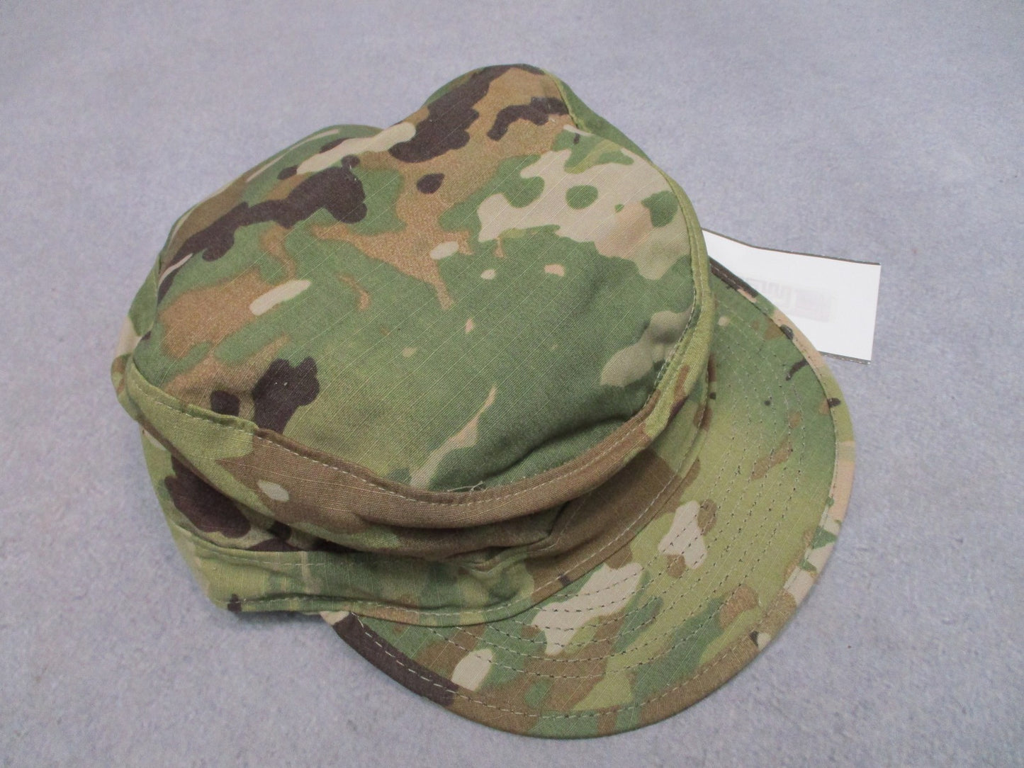 US Army Bernard Cap Company Patrol Cap OCP Camo Military Hat Size 7 1/2 New