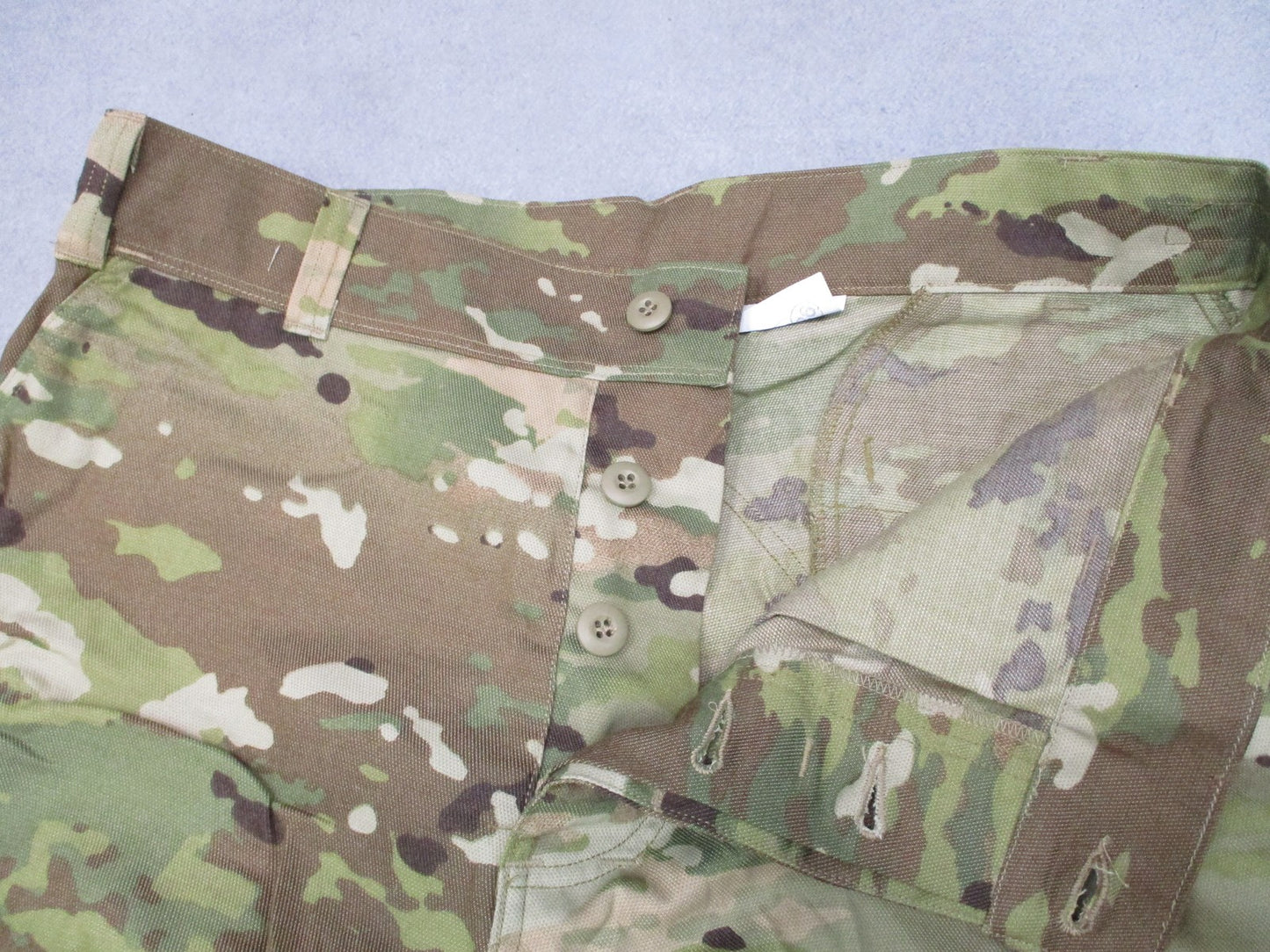 ARMY ADVANCED COMBAT PANTS W/ CRYE KNEE PAD SLOTS LARGE/REGULAR SCORPION OCP