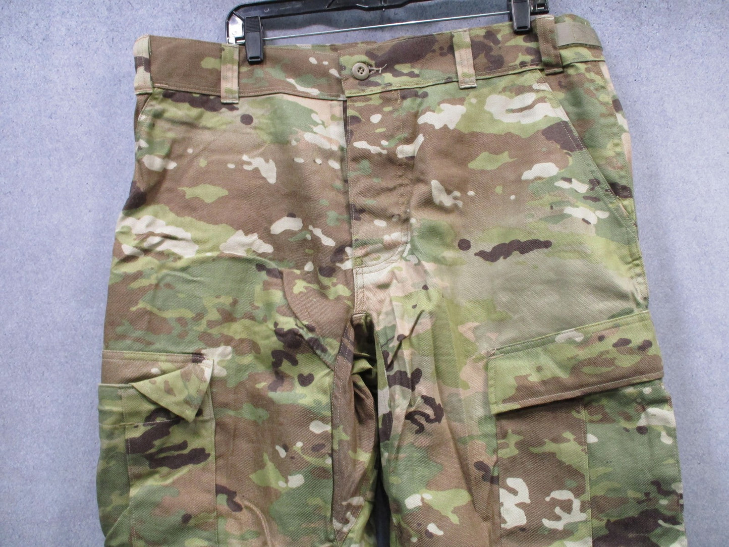ARMY ADVANCED COMBAT PANTS W/ CRYE KNEE PAD SLOTS LARGE/REGULAR SCORPION OCP