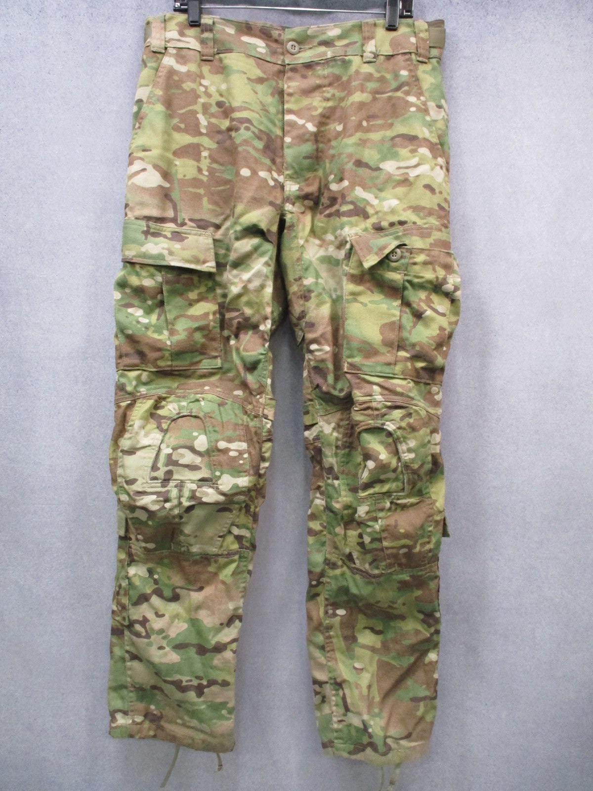 USED ARMY ADVANCED COMBAT PANTS W/ CRYE KNEE PAD SLOTS MEDIUM/LONG MULTICAM OCP