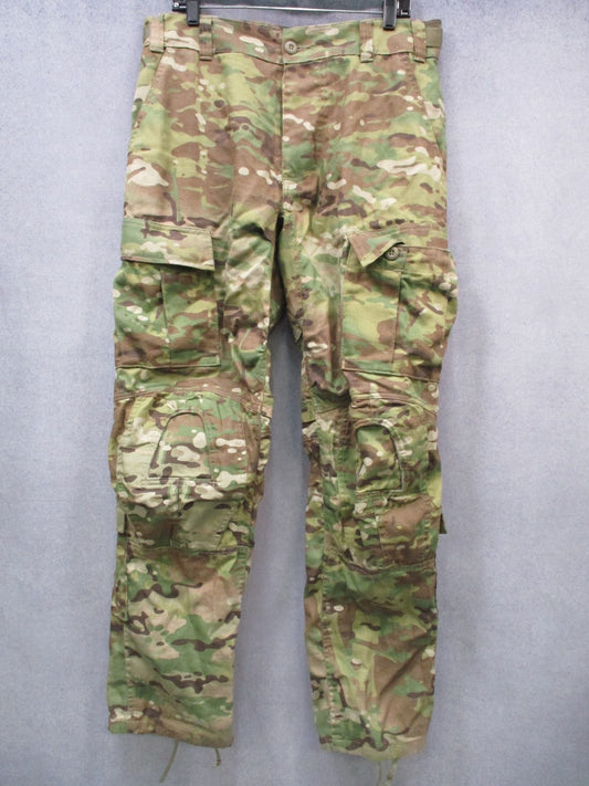 USED ARMY ADVANCED COMBAT PANTS W/ CRYE KNEE PAD SLOTS MEDIUM/LONG MULTICAM OCP