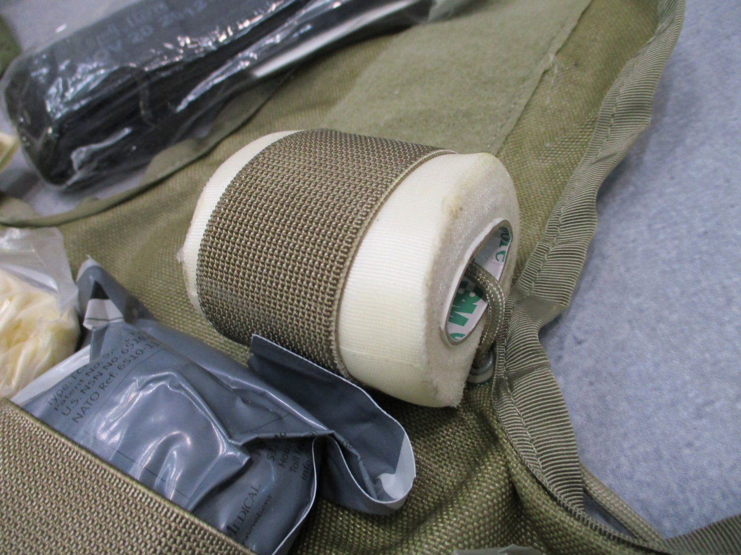 USGI Army OCP IFAK Tactical First Aid Kit MultiCam Pouch CAT Tourniquet Expired