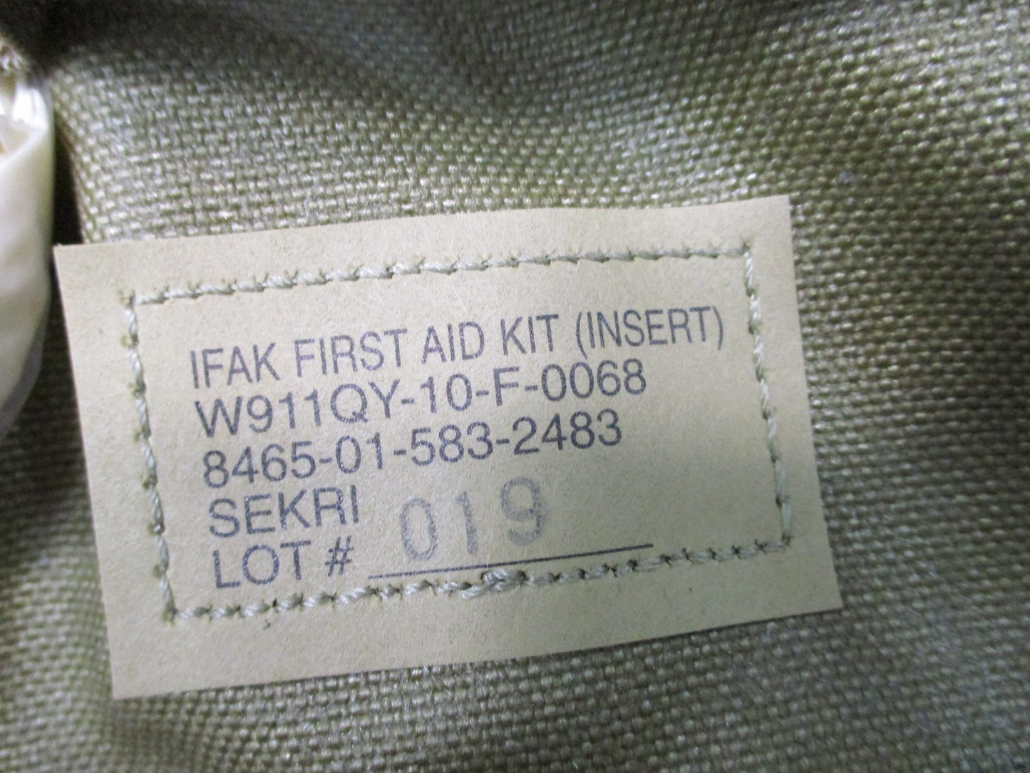 USGI Army OCP IFAK Tactical First Aid Kit MultiCam Pouch CAT Tourniquet Expired