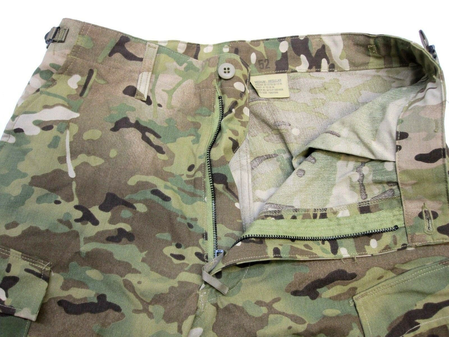 NEW ARMY OCP AIRCREW TROUSER A2CU AVIATION FUELER PANTS MULTICAM MEDIUM/SHORT