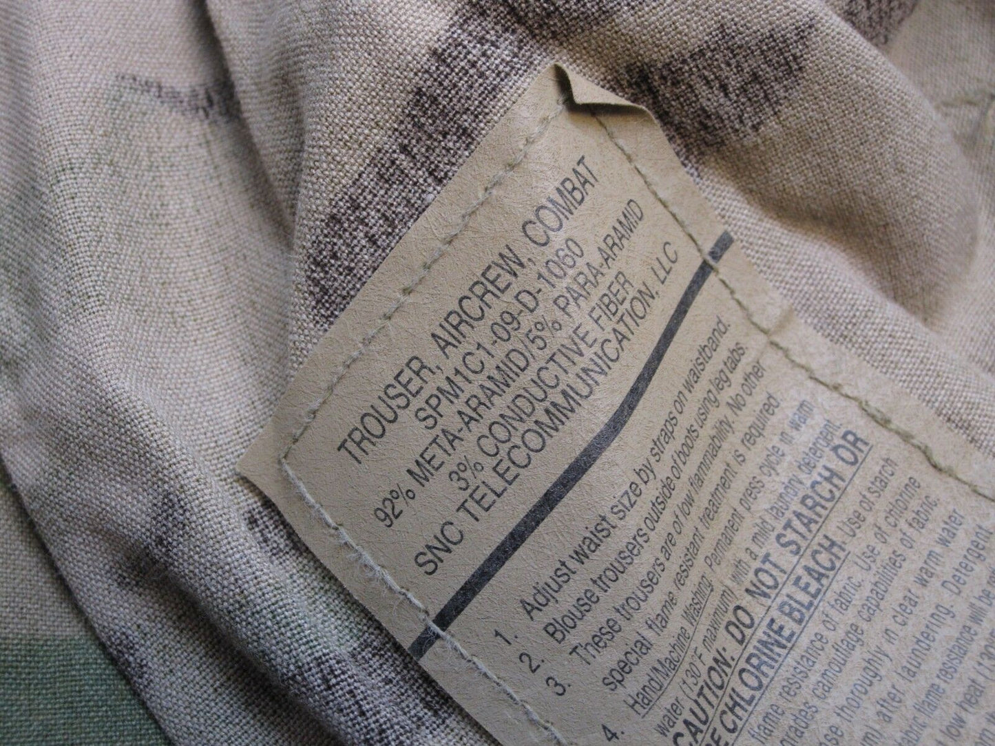 NEW ARMY OCP AIRCREW TROUSER A2CU AVIATION FUELER PANTS MULTICAM MEDIUM/SHORT