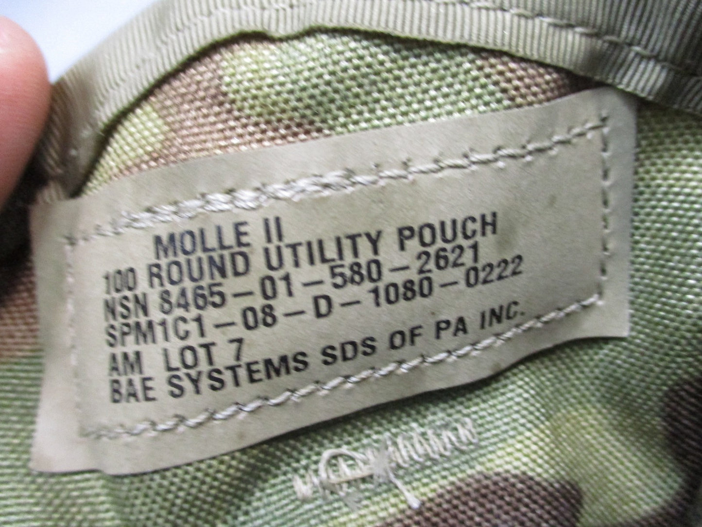 MOLLE II 100 Round Utility Pouch MultiCam Tactical Hunting Gear