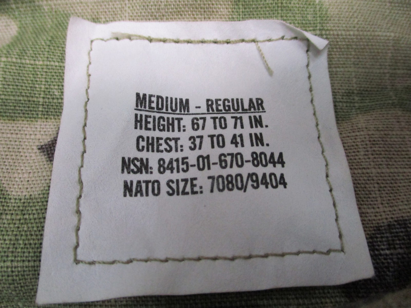 US Army Improved Hot Weather Combat Uniform Coat Medium Regular Scorpion OCP