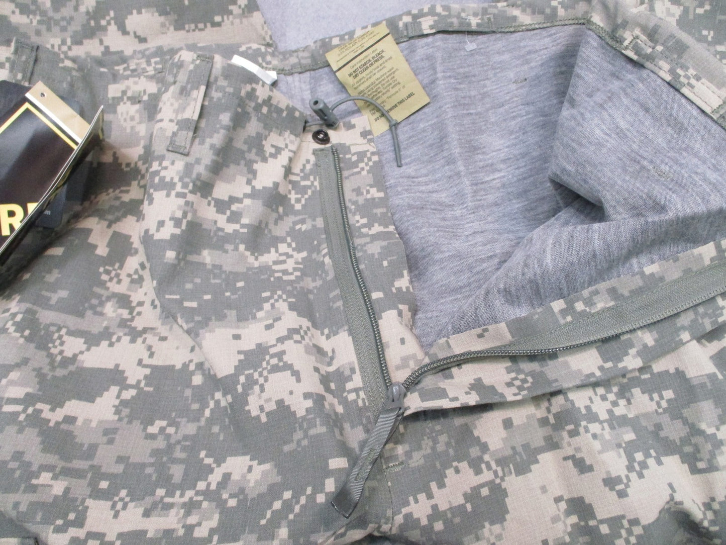 GORE-TEX FREE EWOL TROUSER ACU Digital Camo Fire Resistant Pants Large Long