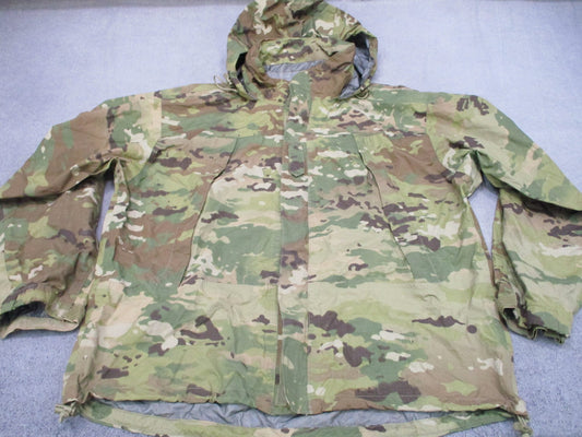 USED ARMY OCP COLD/WET WEATHER JACKET GEN III LEVEL 6 SCORPION TOP MEDIUM/REG