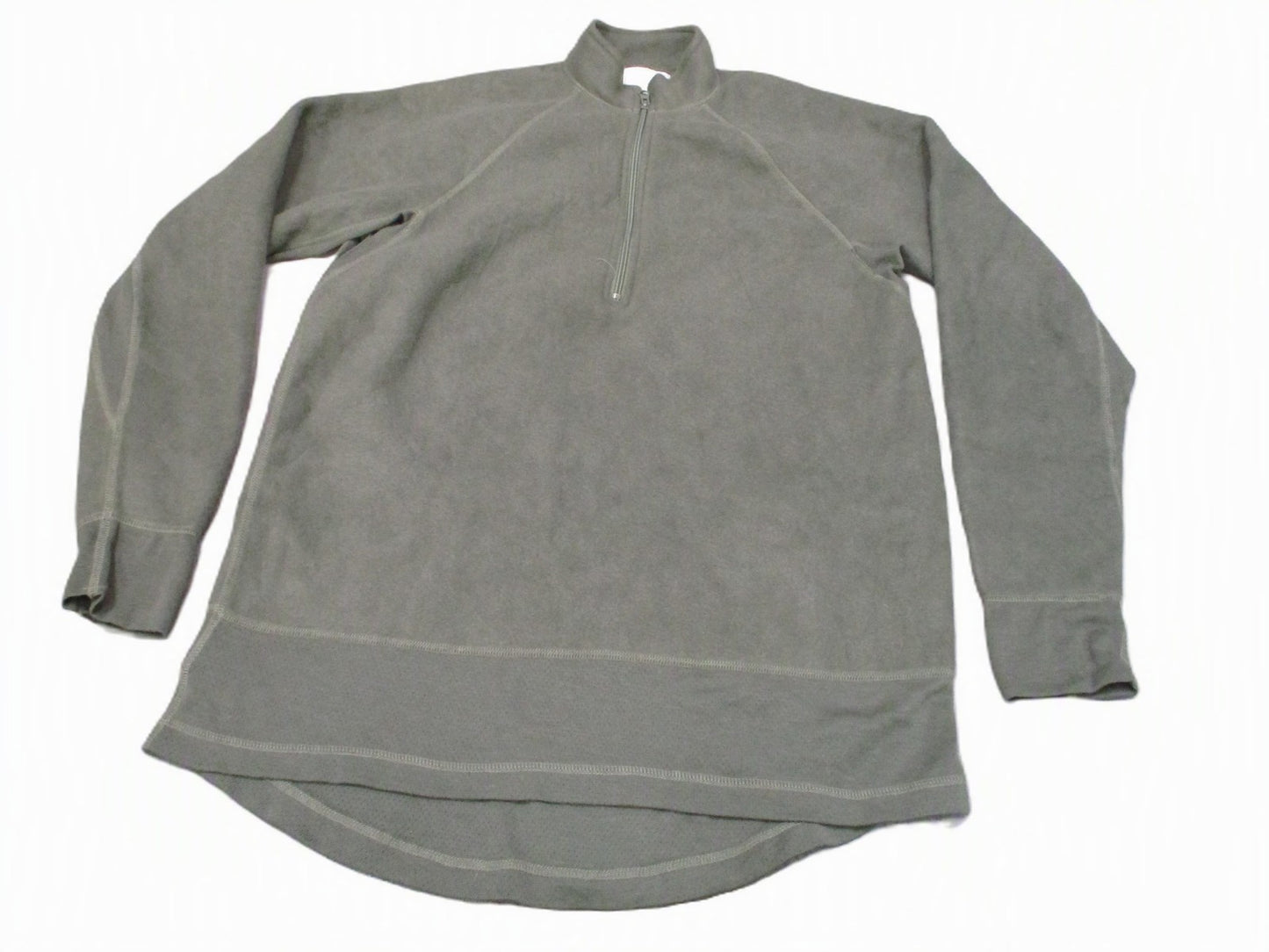 US Army Peckham Nomex FR Mid-Weight 1/4 Zip Shirt Foliage Green Large Long