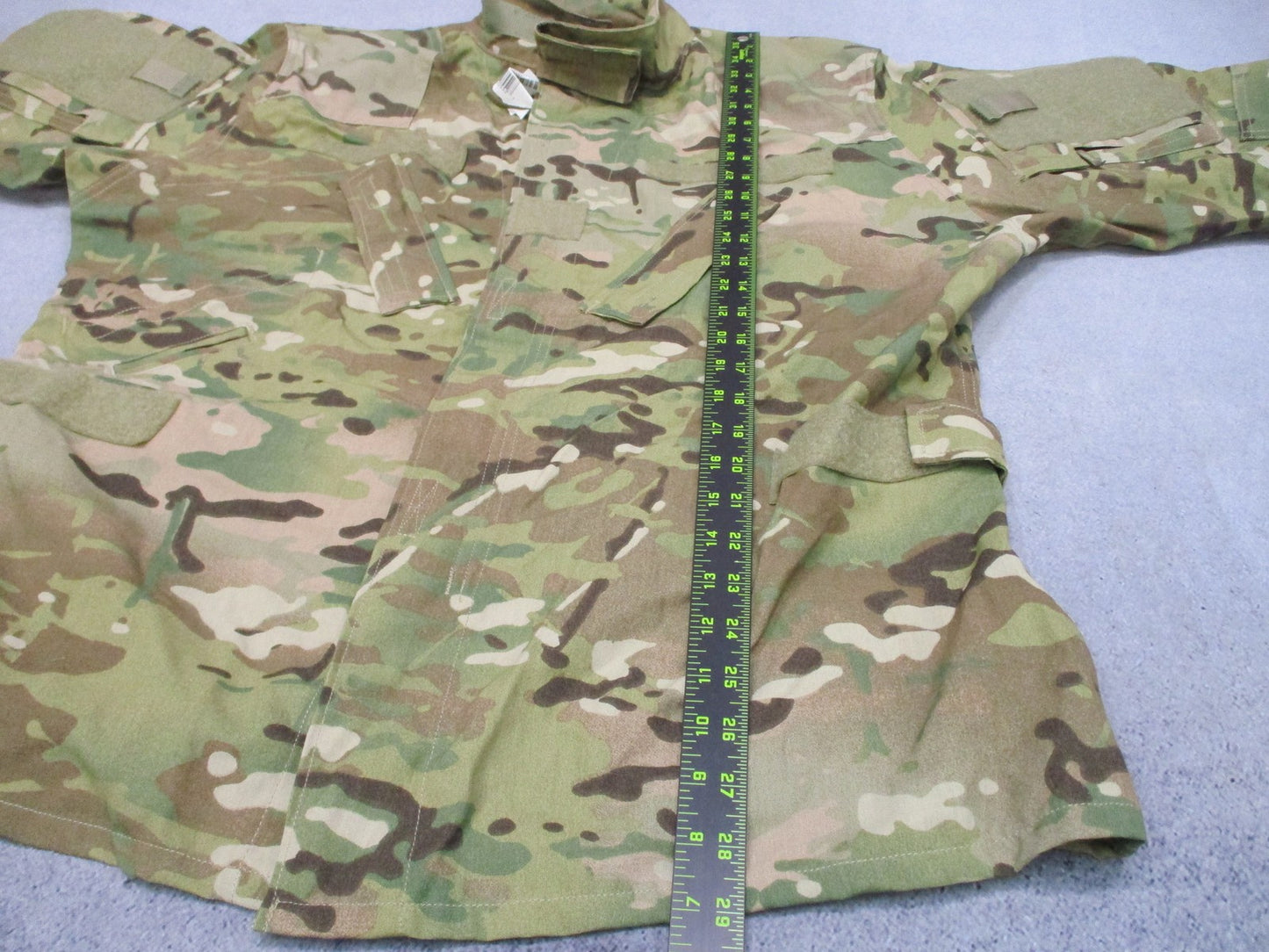 US Military Aircrew Combat Coat MultiCam Flame Resistant Large Short Flight A2CU
