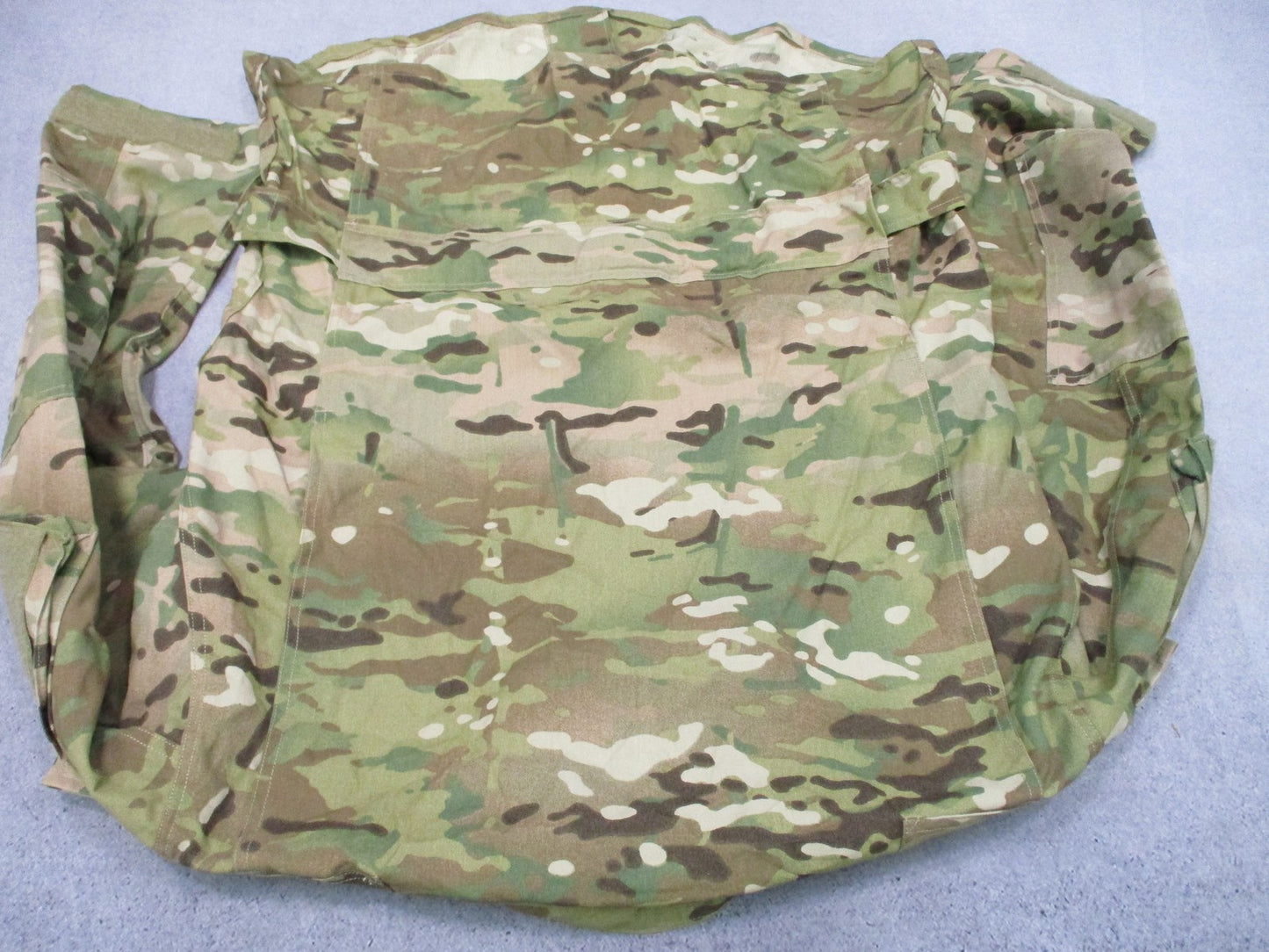 US Military Aircrew Combat Coat MultiCam Flame Resistant Large Short Flight A2CU