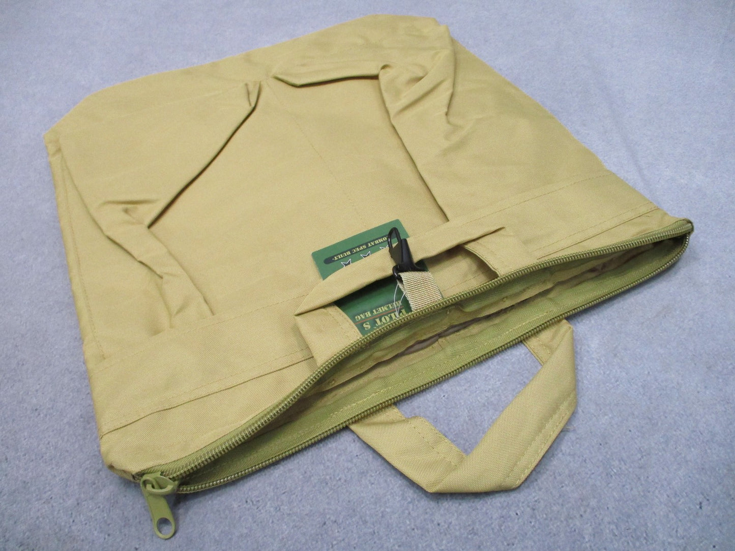 New Fox Outdoor Pilot's Helmet Bag Tan 19x19 Tactical Flight Gear Carry Case