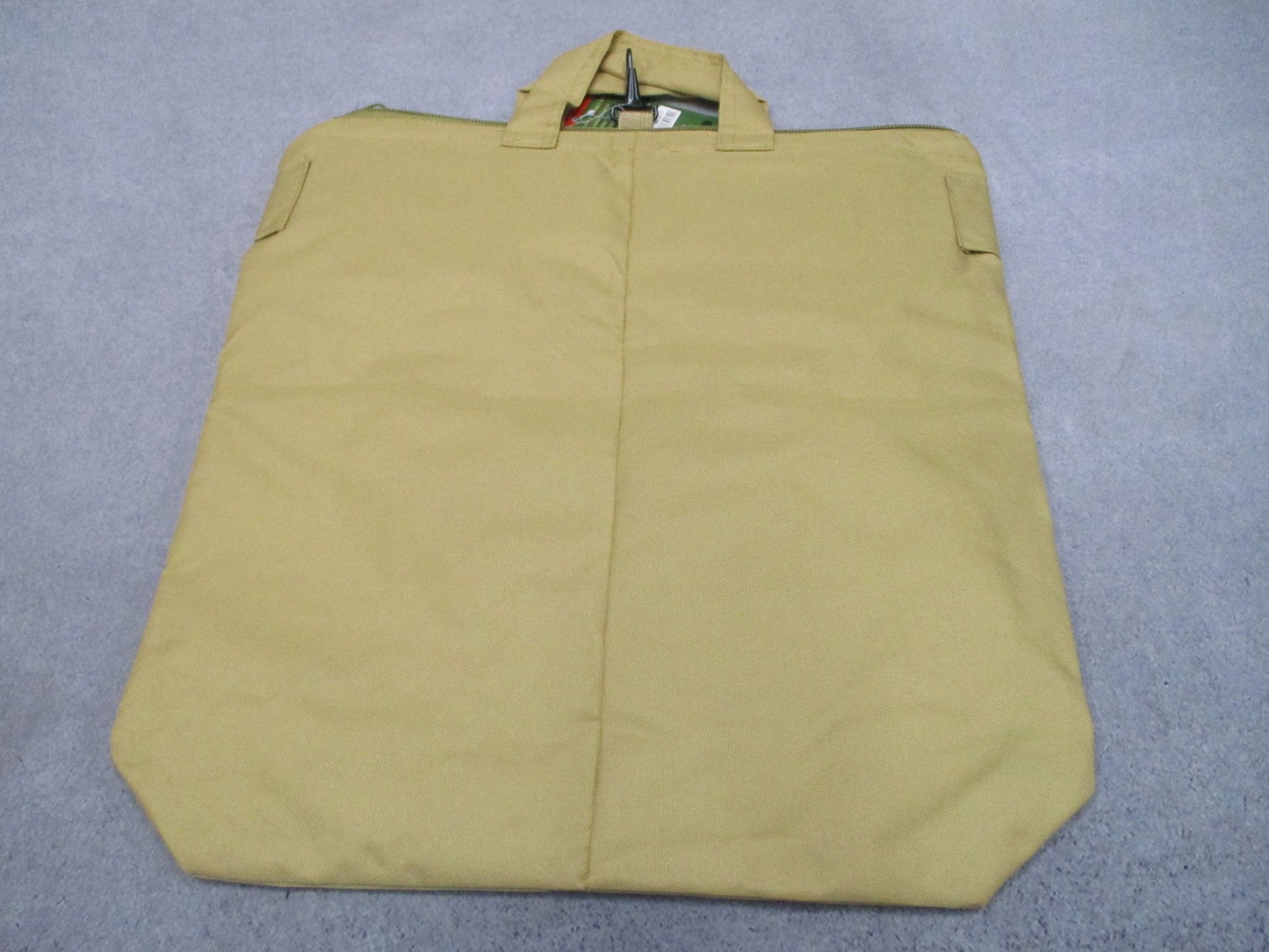 New Fox Outdoor Pilot's Helmet Bag Tan 19x19 Tactical Flight Gear Carry Case