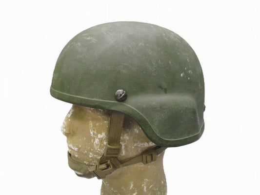 MSA Gallet Advanced Combat Helmet Medium OD Green Ballistic Style Helmet ACH