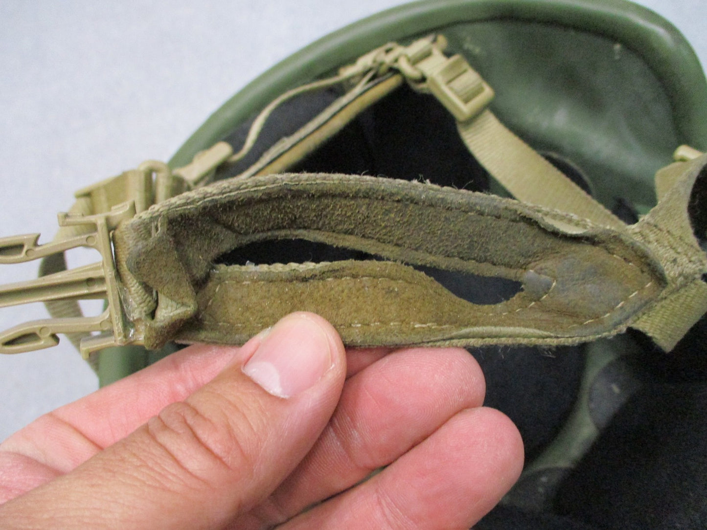 MSA Gallet Advanced Combat Helmet Medium OD Green Ballistic Style Helmet ACH