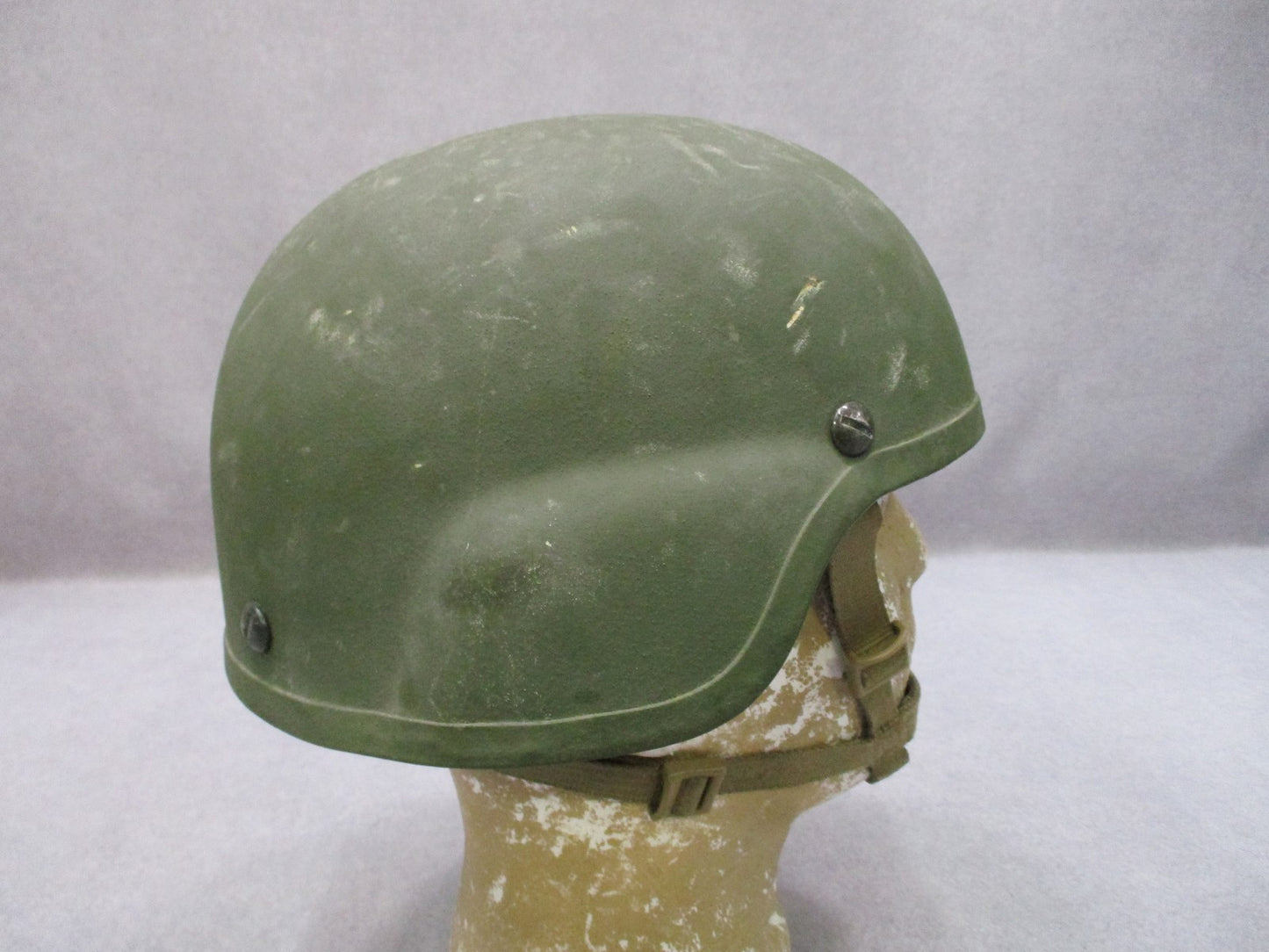 MSA Gallet Advanced Combat Helmet Medium OD Green Ballistic Style Helmet ACH