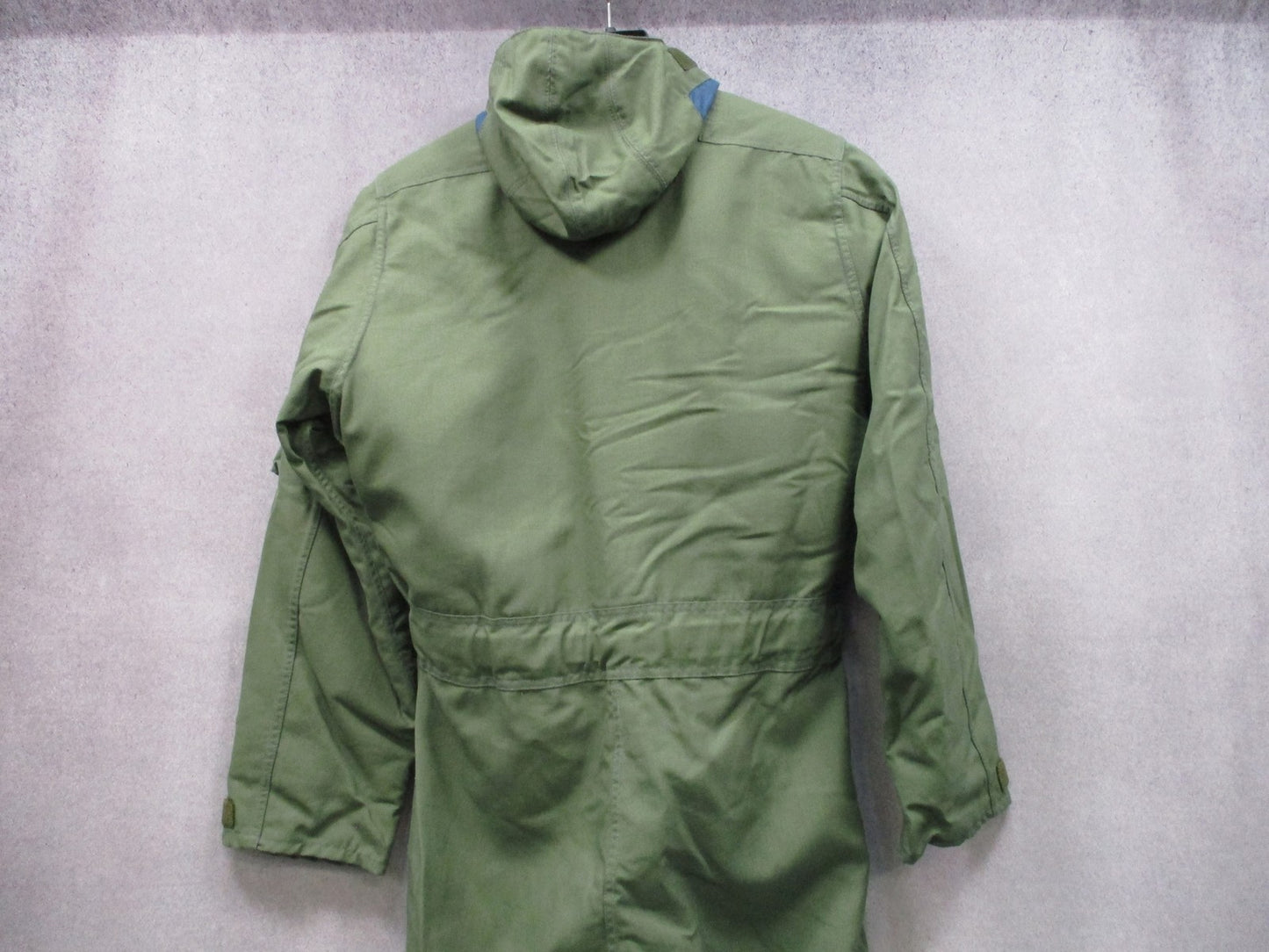 Vintage 1983 Mustang Aviation Coverall Flight Suit Olive Drab Size SL Military