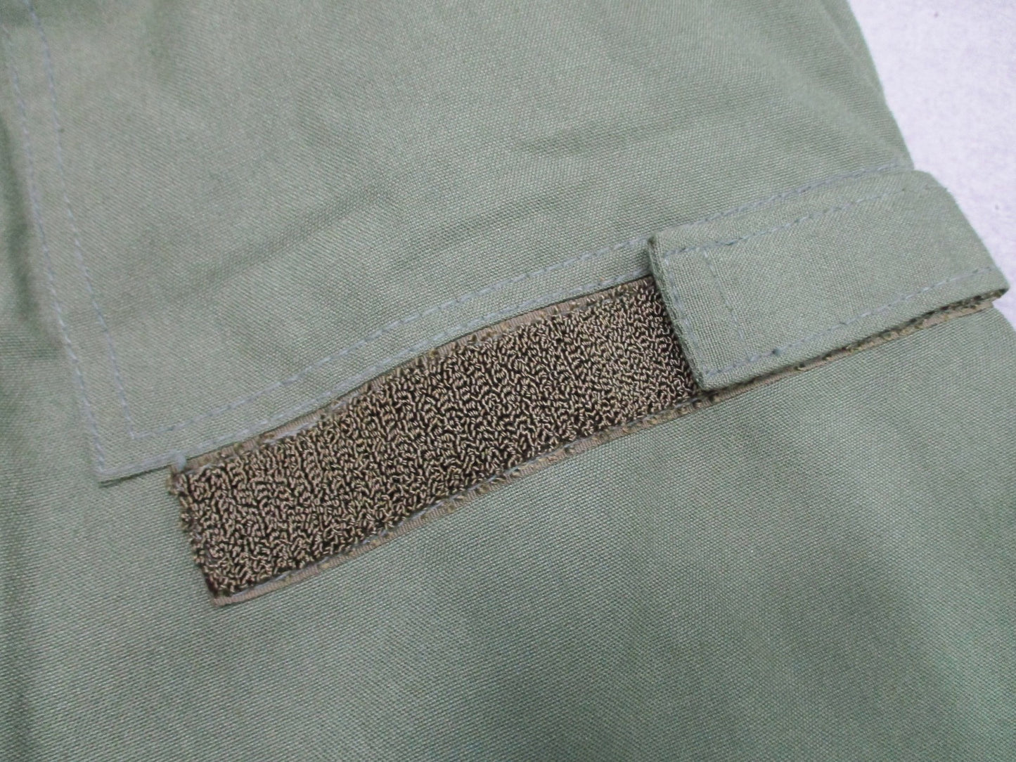 Vintage 1983 Mustang Aviation Coverall Flight Suit Olive Drab Size SL Military