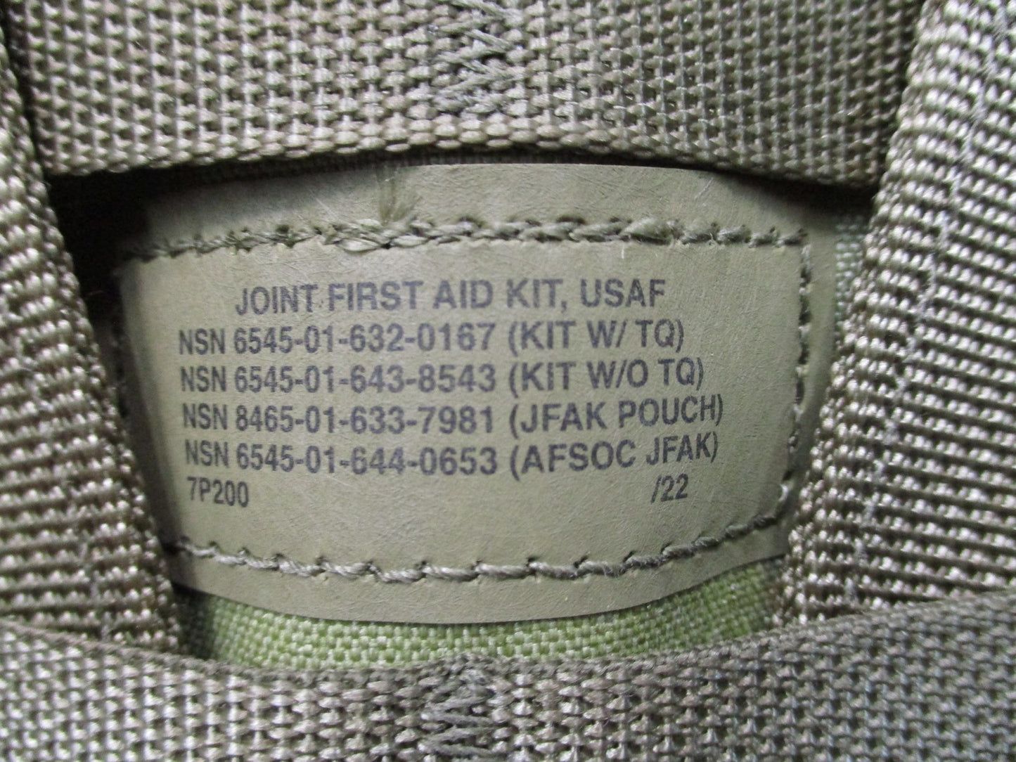 USGI USAF JFAK IFAK Pouch Scorpion OCP 2 CAT Tourniquet Pouches MOLLE