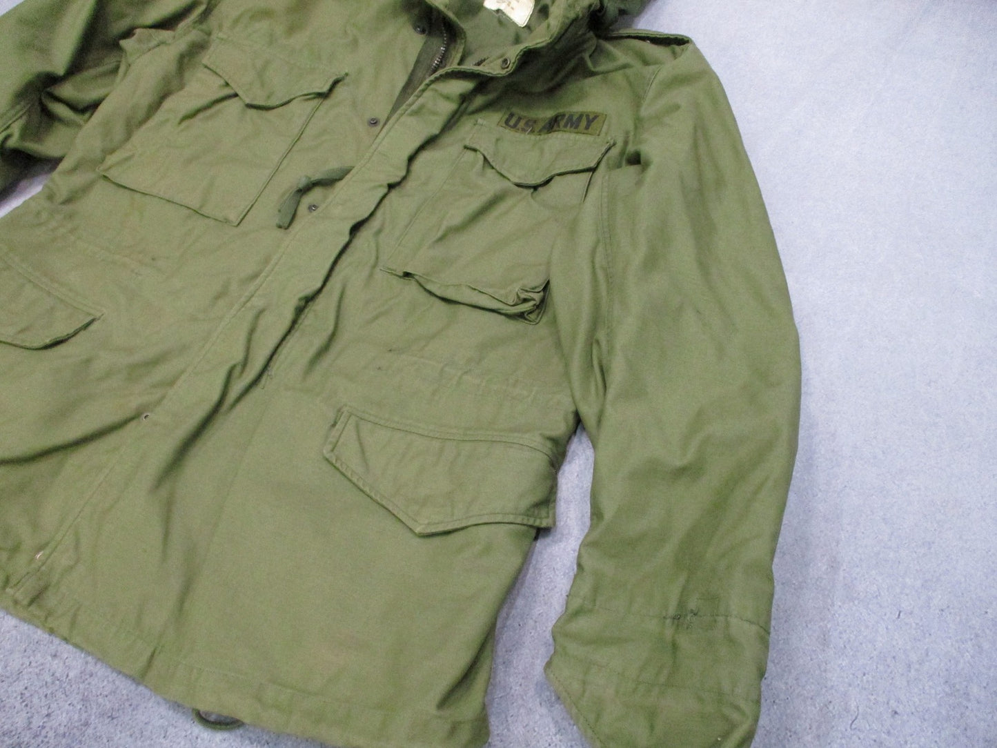 1972 US Army M65 Field Jacket Medium Regular OG-107 John Ownbey Vietnam Era